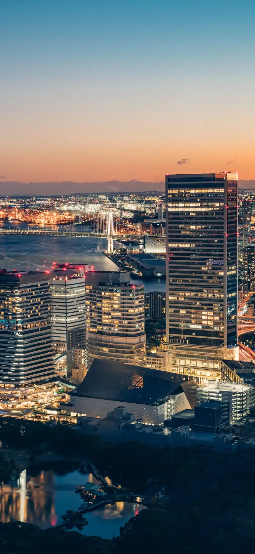 汐留・竹芝地區夜景