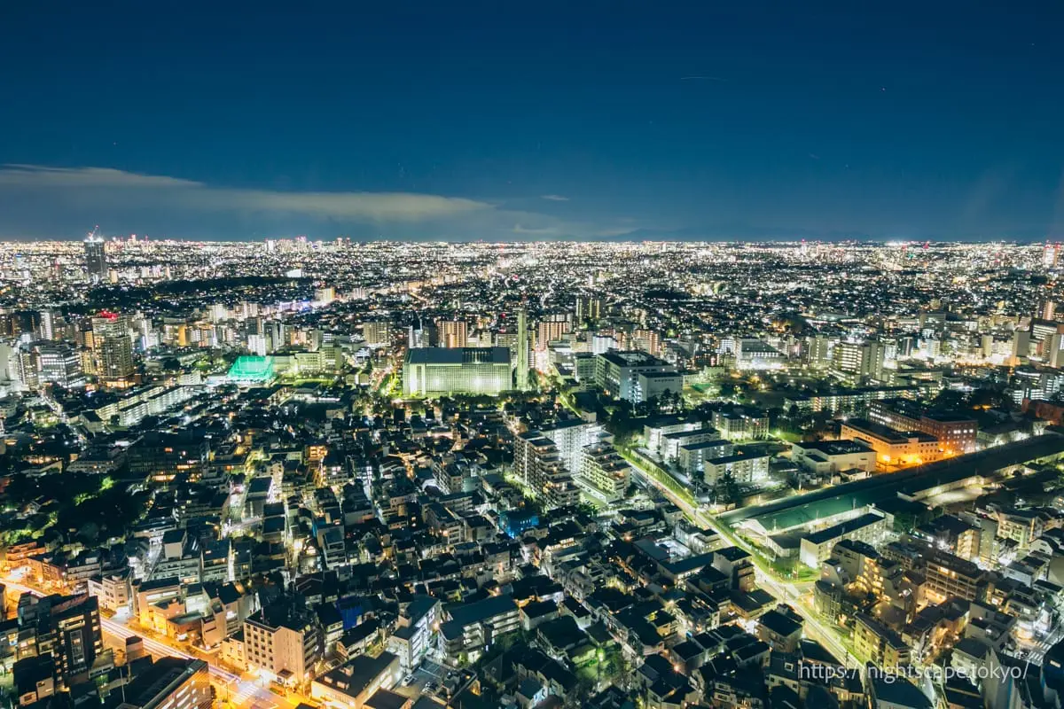 目黑區方面的夜景