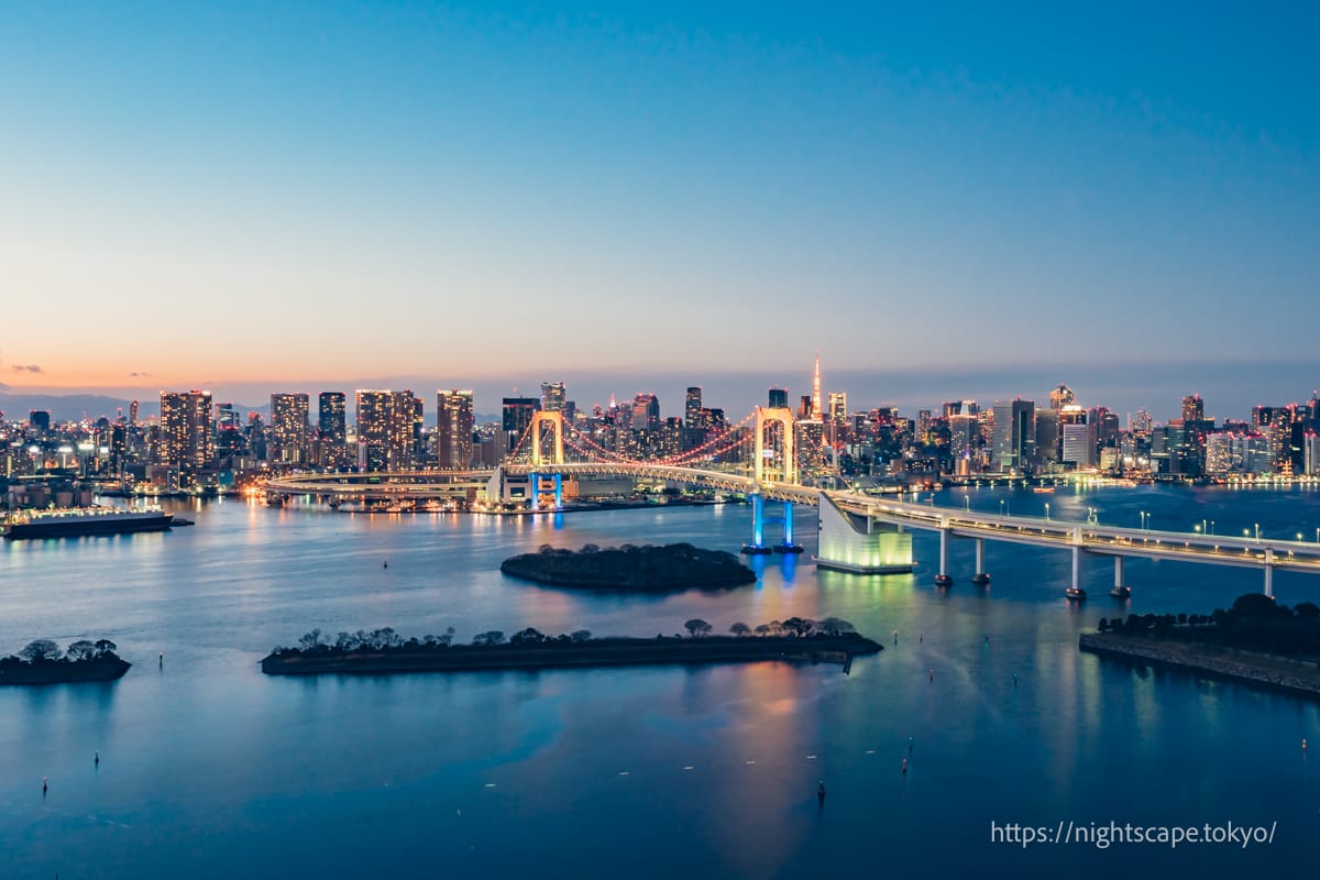 フジテレビ球体展望室 はちたまの行き方・営業時間・夜景見どころ