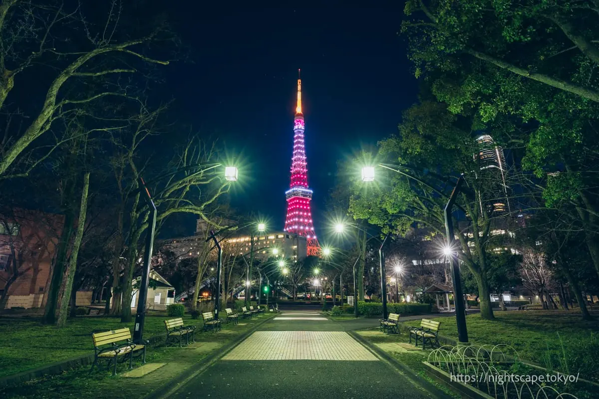 东京塔65周年特别灯光秀
