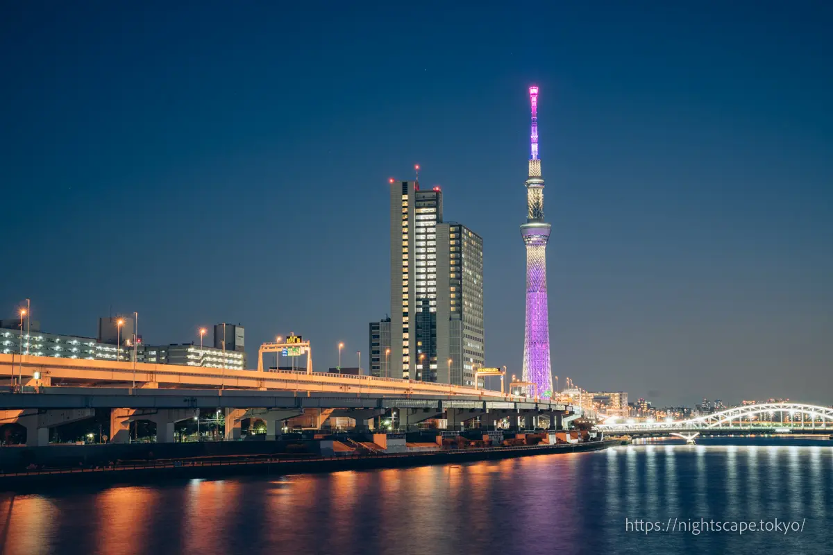 Shioiri Parkの夜景