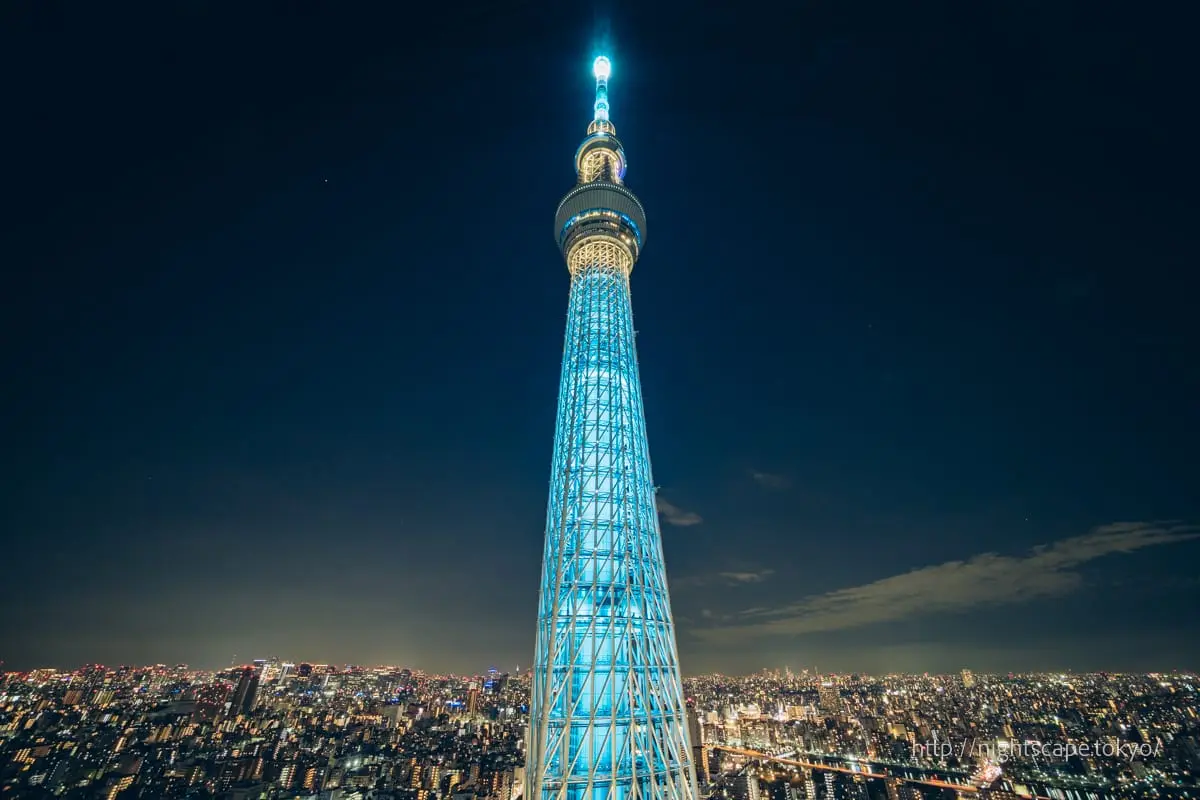 Tokyo Skytree viewed from Skytree East Tower