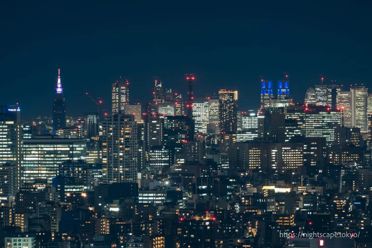 Shinjuku high-rise building district