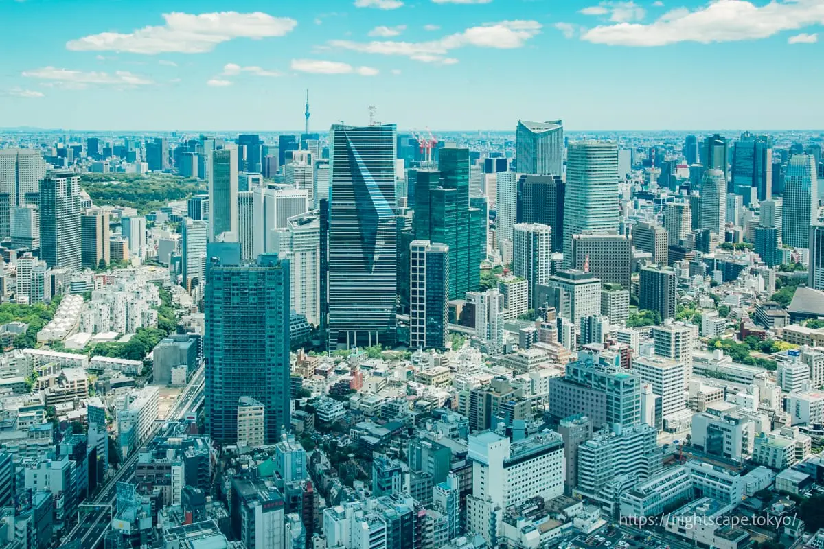霞關・虎之門方向高樓群景色