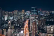 미타·다마치역 주변 야경