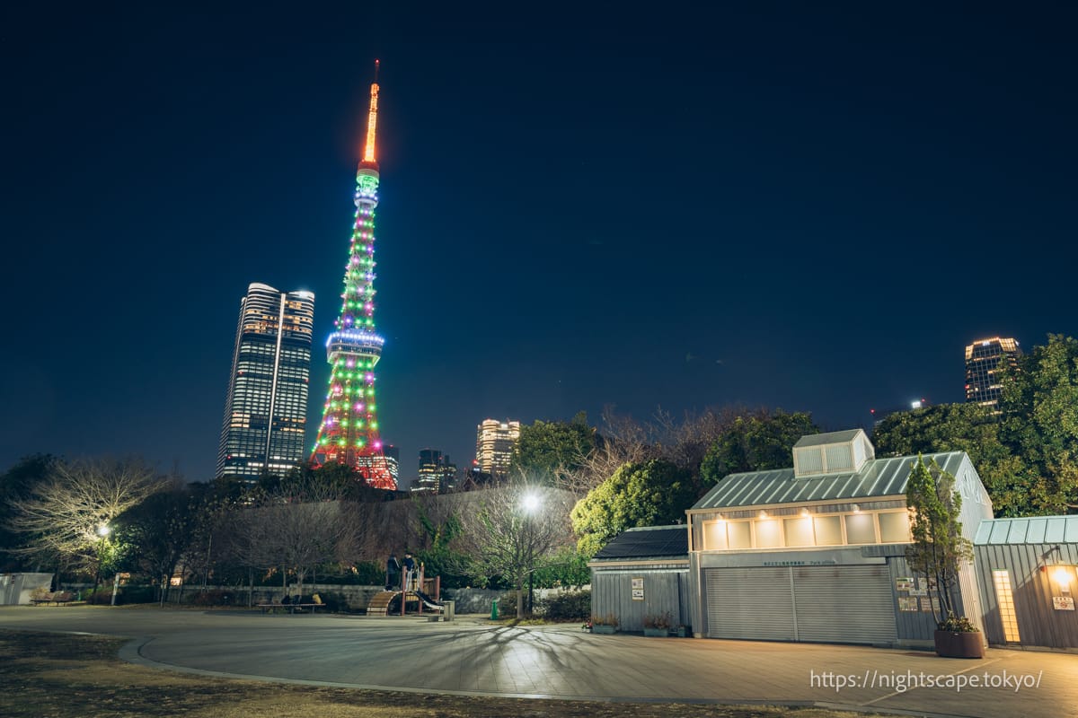 芝 公園 夜景