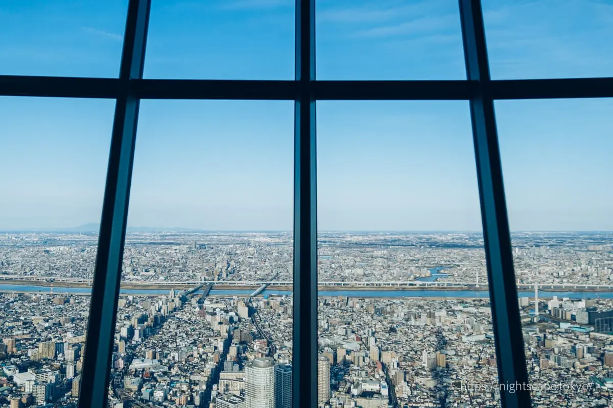 View from Tokyo Skytree