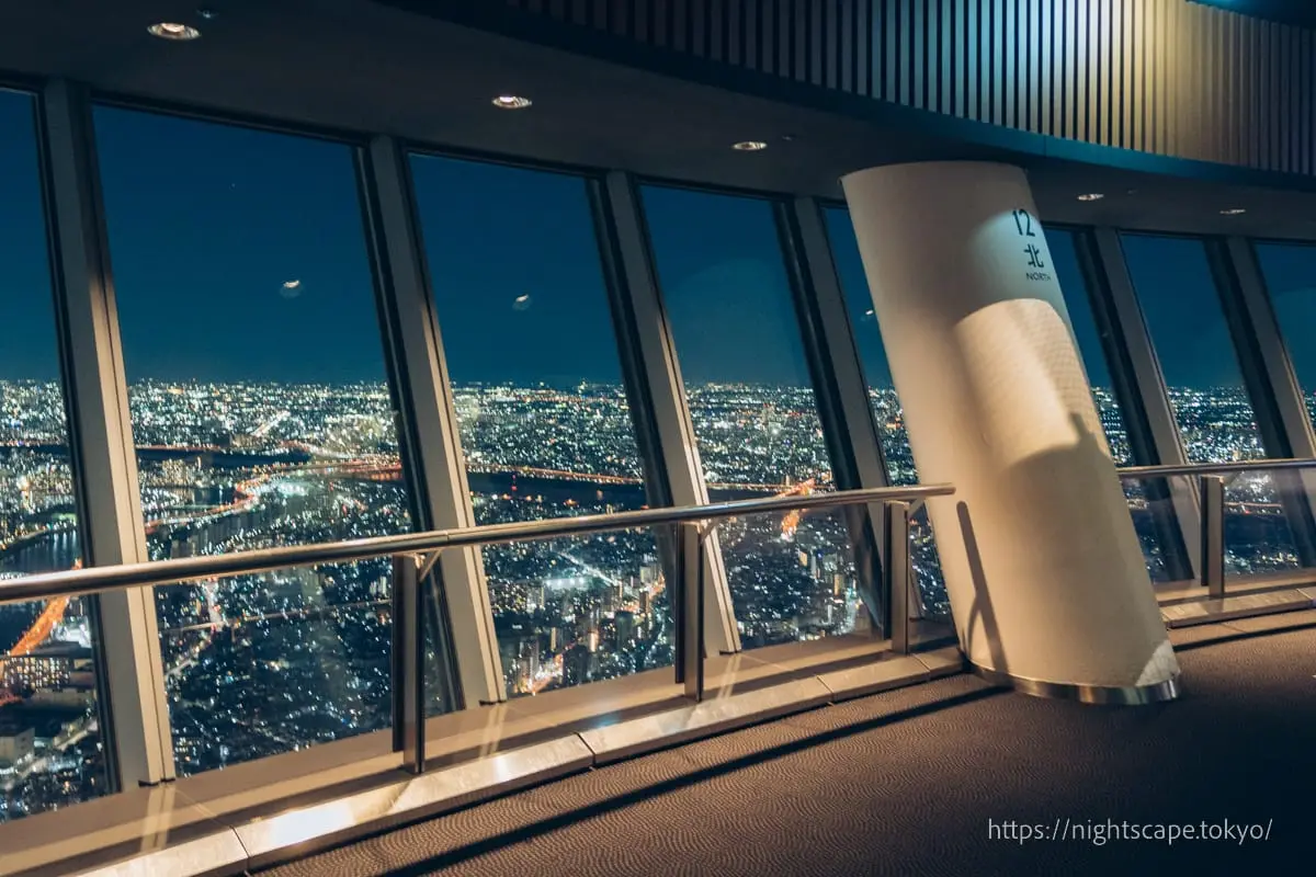 Atmosphere of Tokyo Skytree Tembo Deck