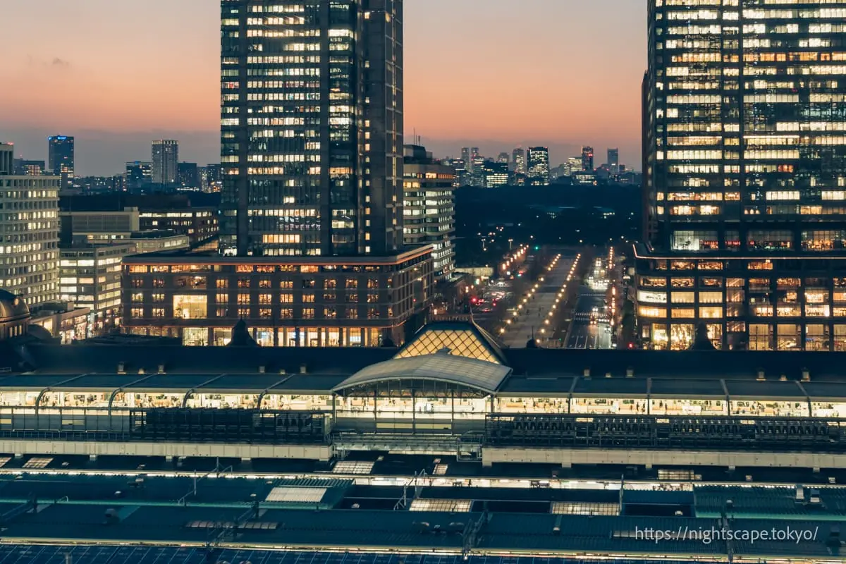 東京車站與行幸通