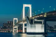 Rainbow Bridge view from Daiba Park's Third Battery