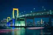 Rainbow Bridge view from Daiba Park's Third Battery