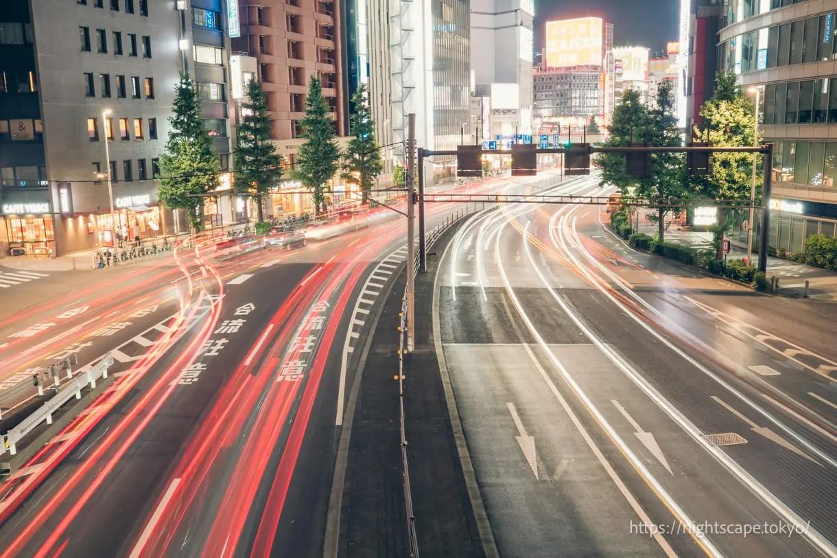 Traffic on Aomi Street