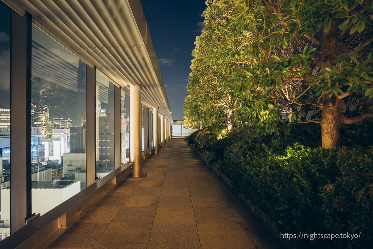 ginza six rooftop garden