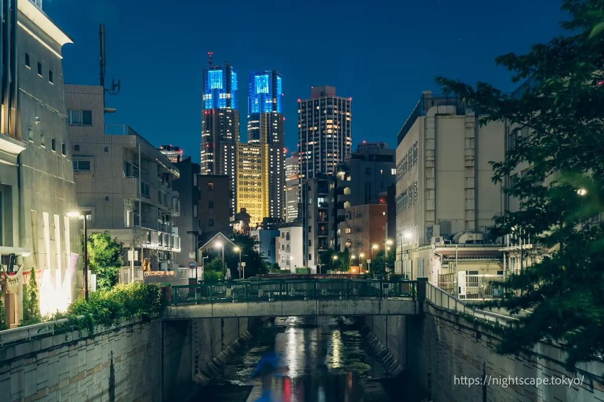 中ノ橋の夜景