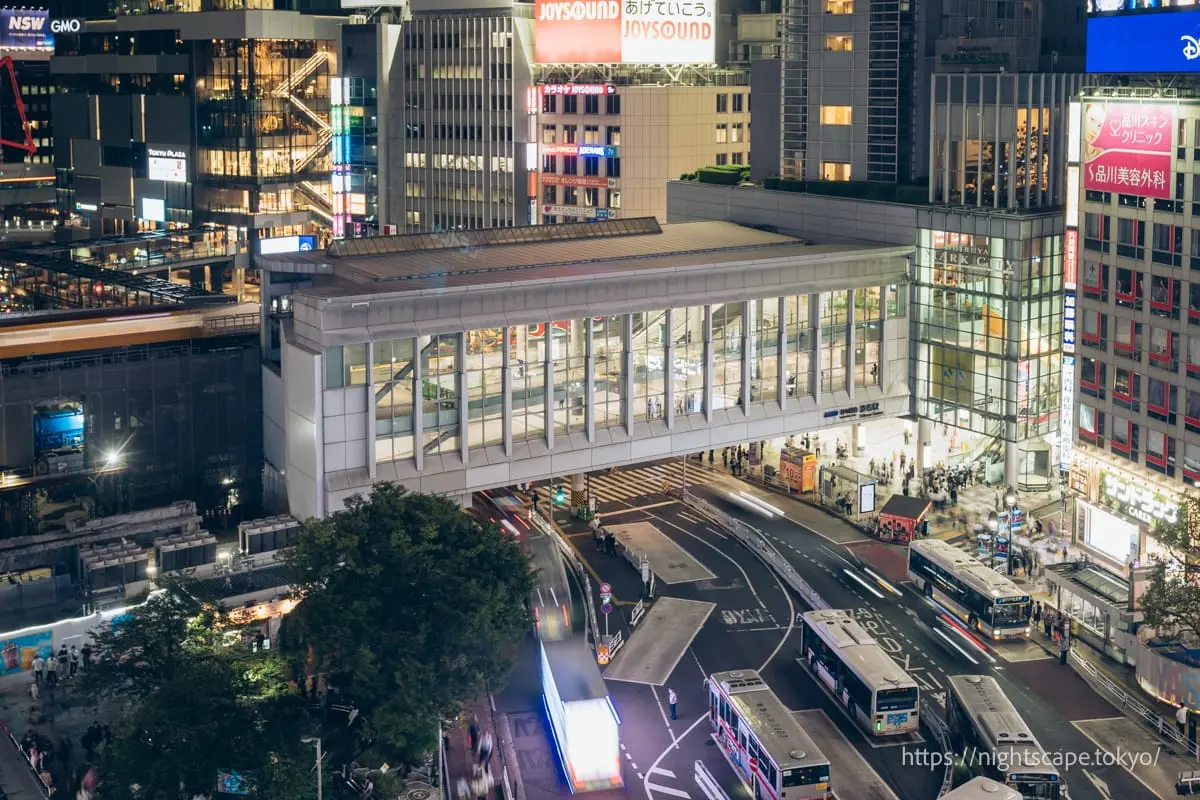 澀谷Mark City的連絡通道