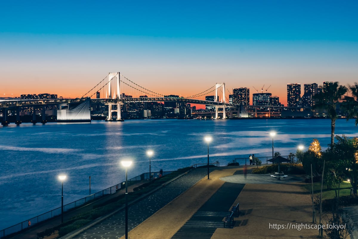 豊洲 公園 夜景