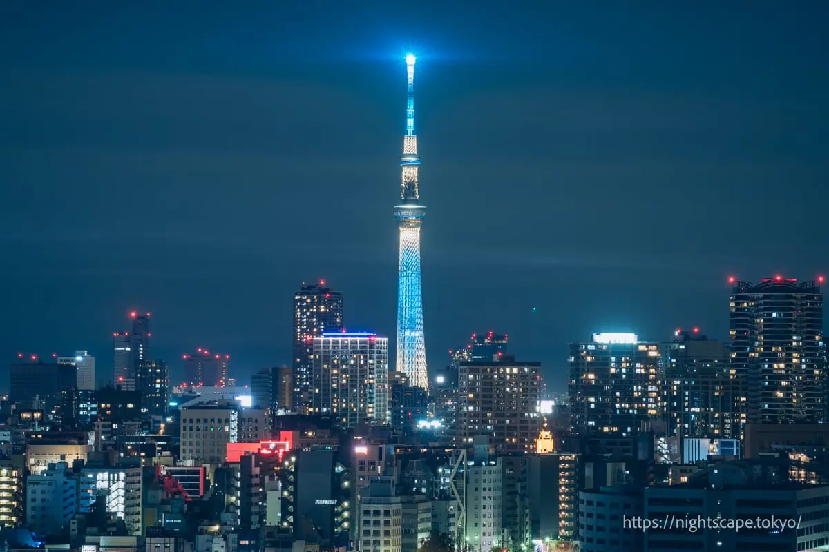 Illuminated Tokyo Skytree