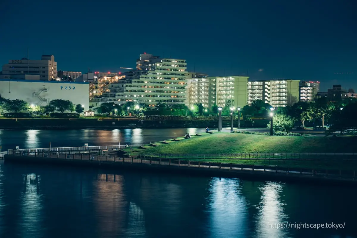 石川島公園の外観