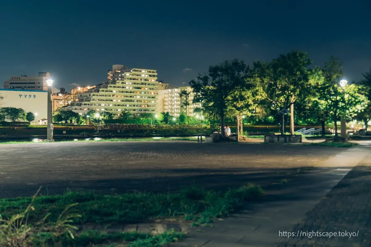 石川島公園の雰囲気