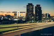 Illuminated Rainbow Bridge