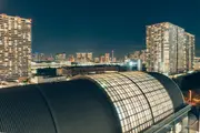 Tokyo Skytree and Toyosu tower apartment complex