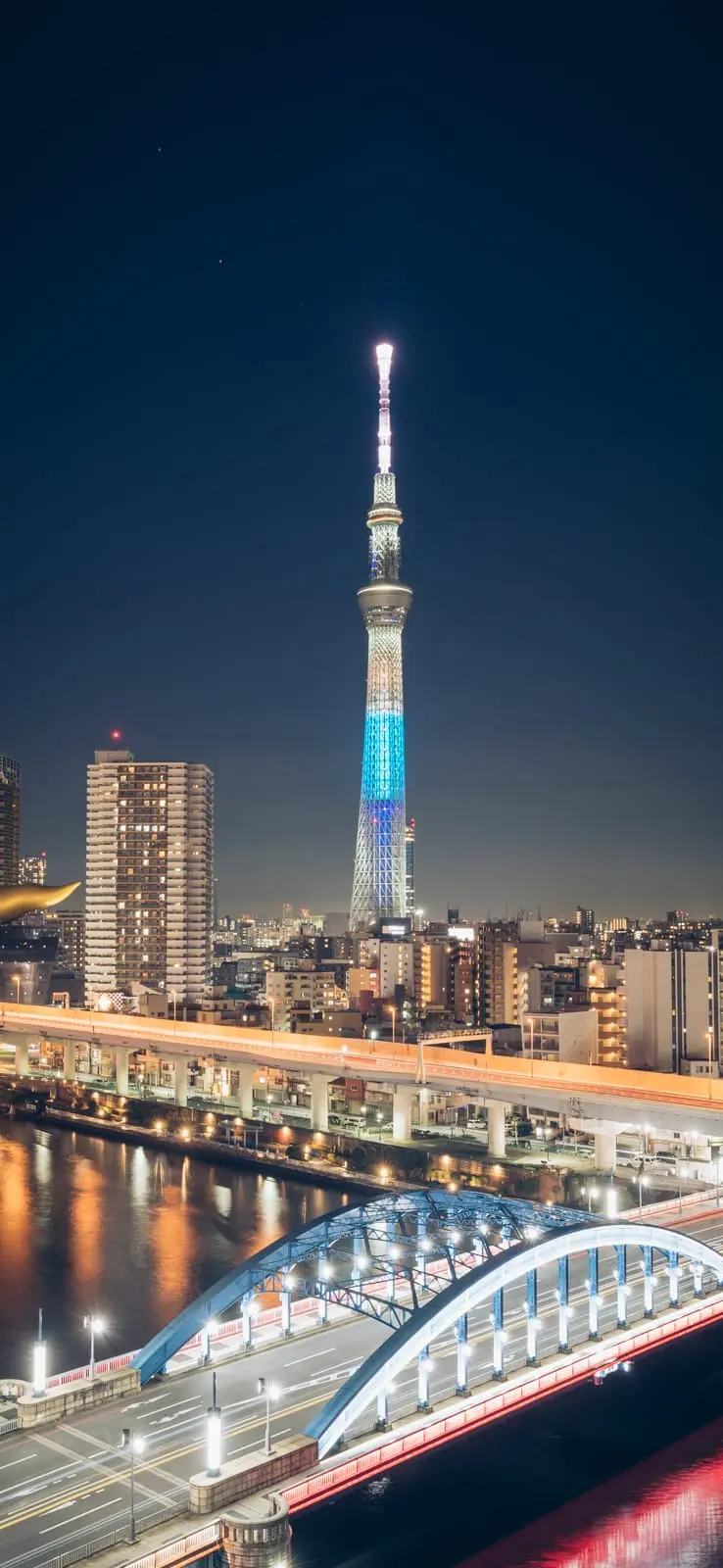 東京晴空塔與駒形橋