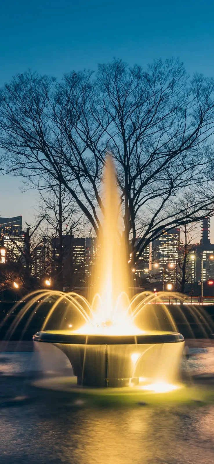 和田倉噴水公園夜景