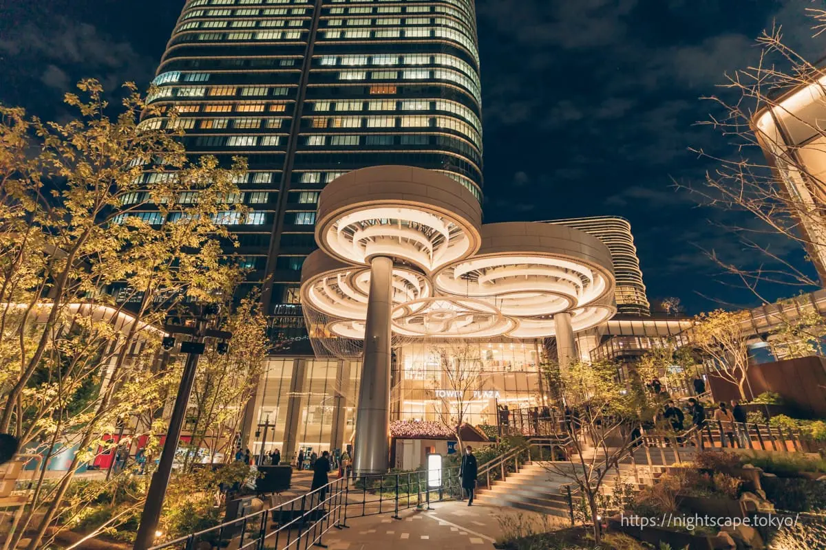麻布台ヒルズ 森JPタワーの外観