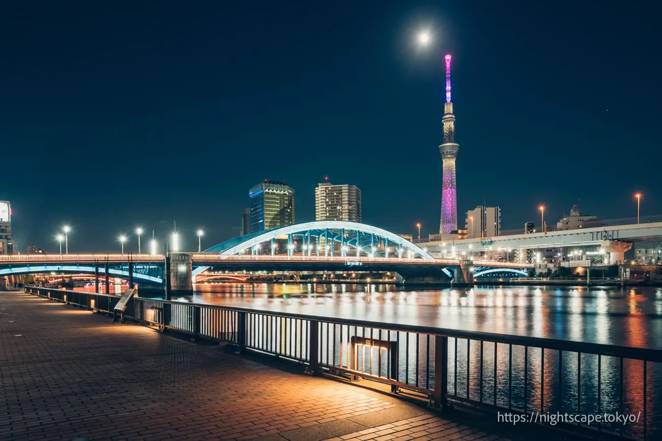 Komagata Bridge and Tokyo Skytree