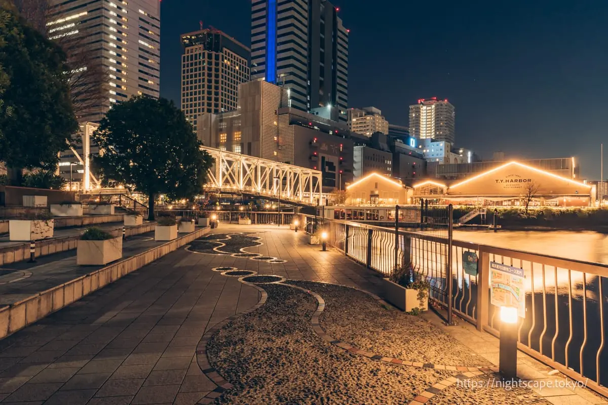 港南公園D區の夜景