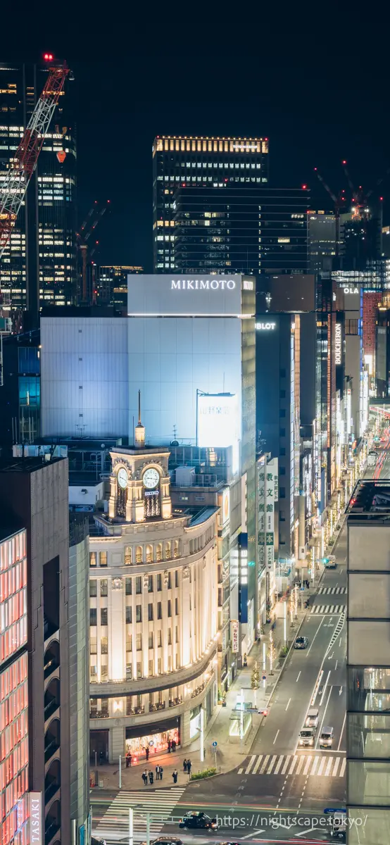銀座地區夜景