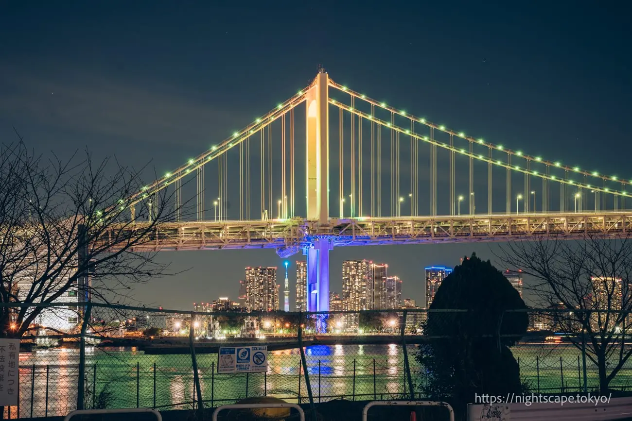 點燈的彩虹大橋
