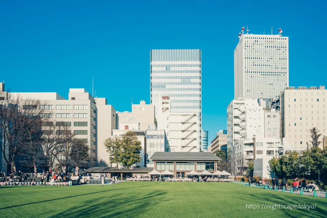 豊島区立南池袋公園の景色（昼）