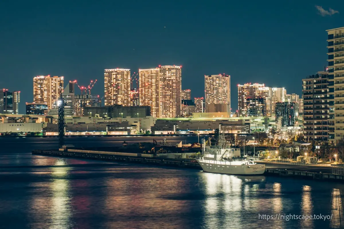 豊洲大橋の夜景