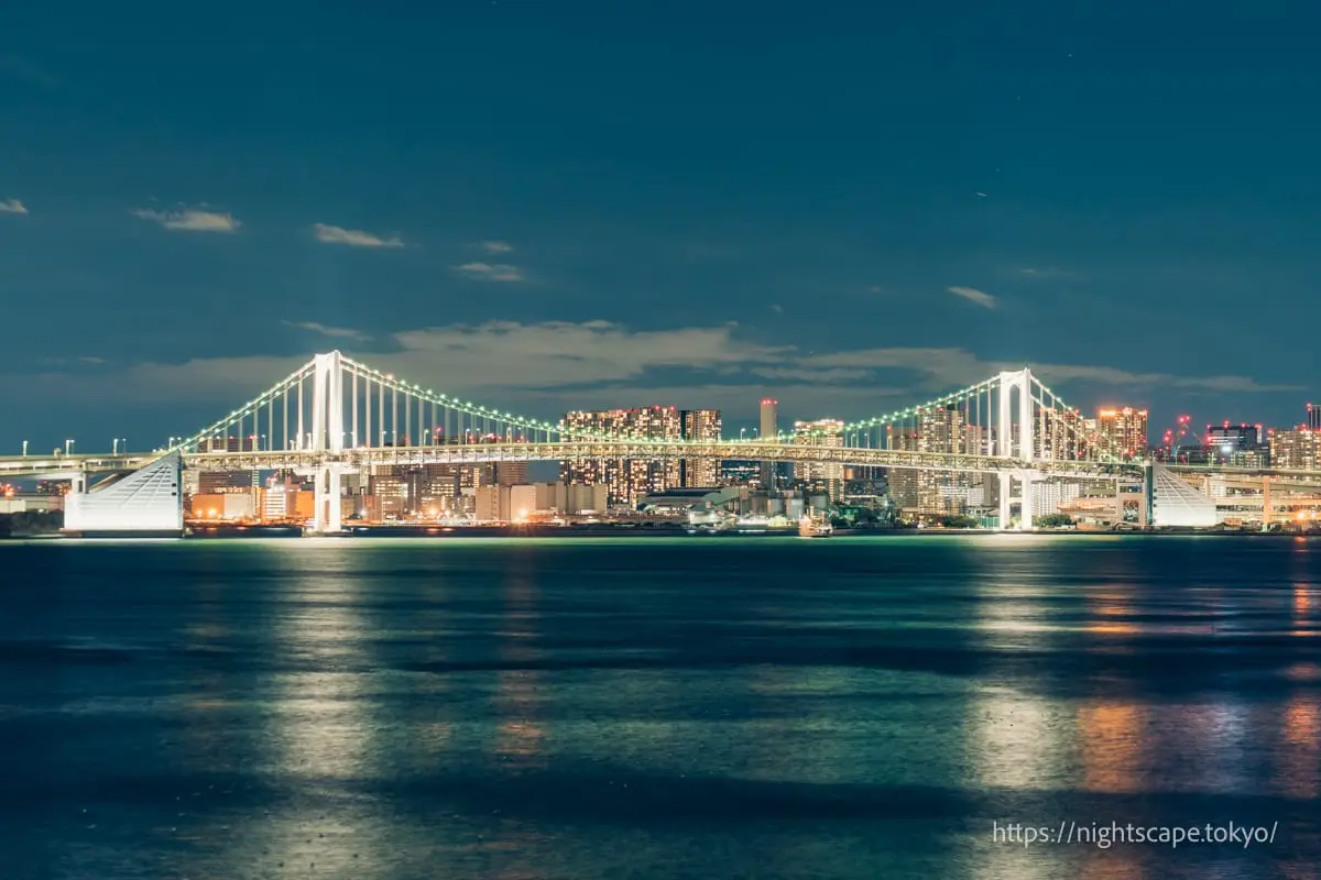 Toyosu Ohashi Bridgeの夜景