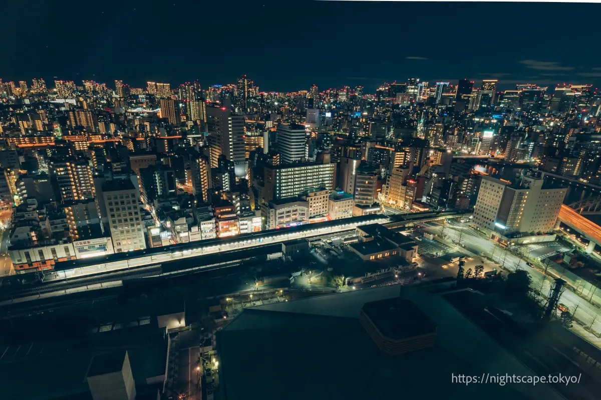 Ryogoku Kokugikan and JR Ryogoku Station building