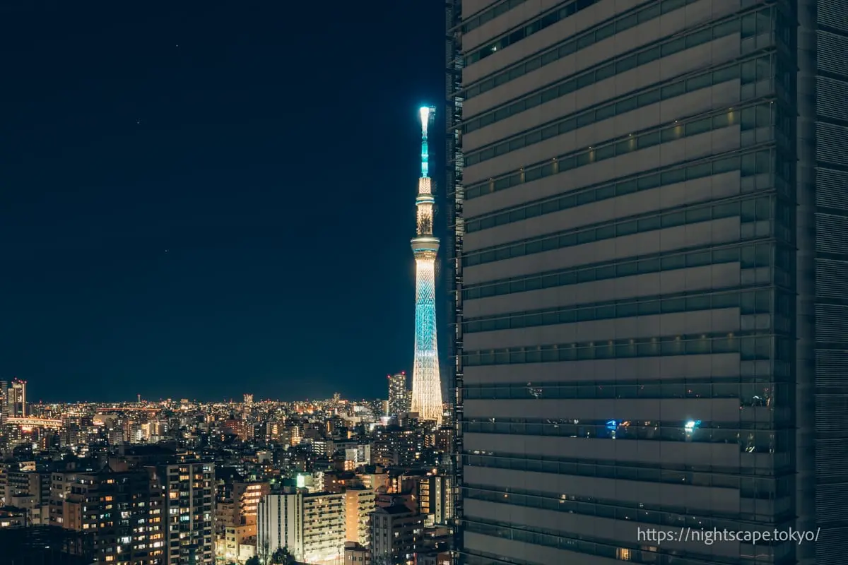 Illuminated Tokyo Skytree