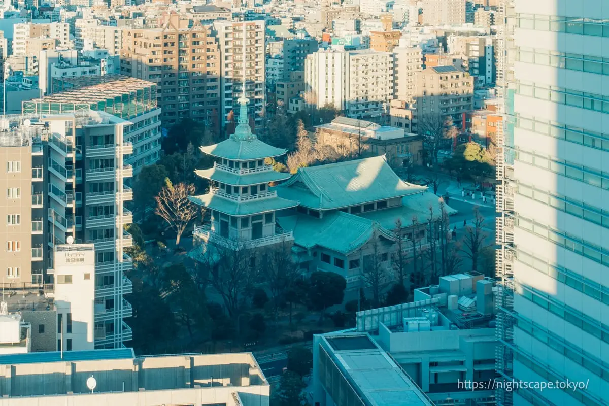 View of Yokoami Park
