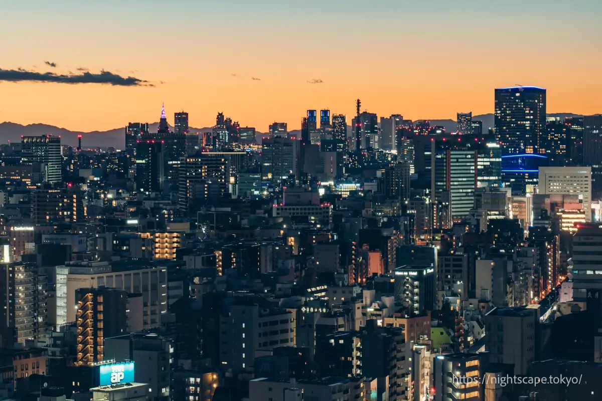Shinjuku area high-rise buildings