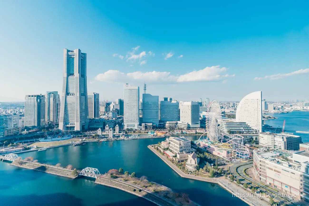 港未來地區的景觀