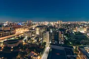 從APA酒店兩國站塔樓客房眺望的夜景（北側）