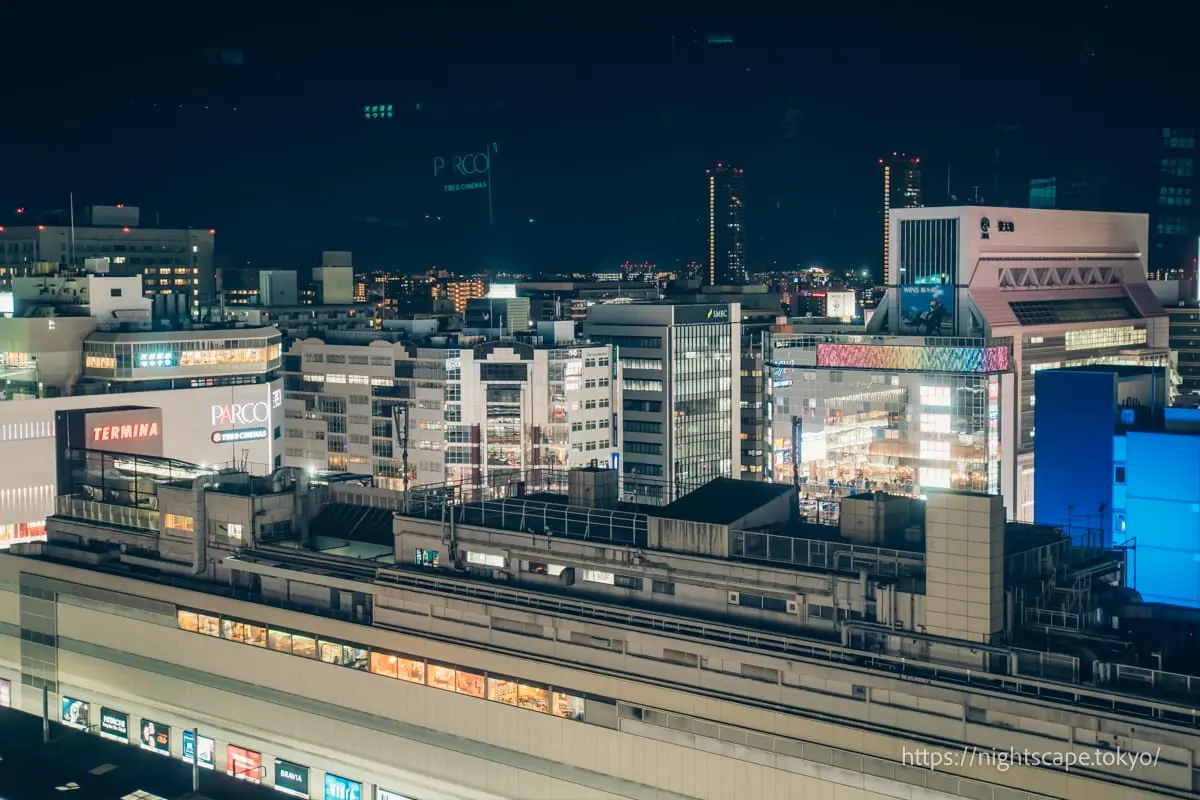 錦糸町丸井周邊夜景