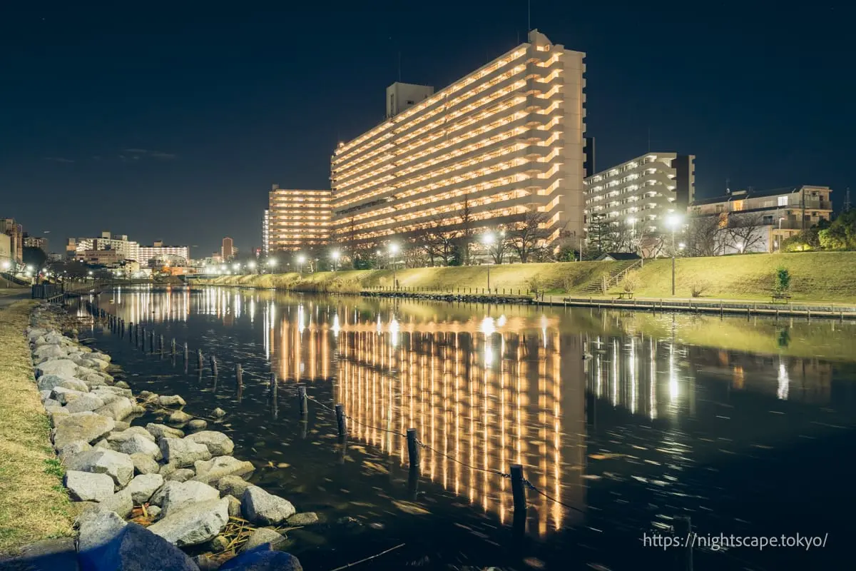 Atmosphere around Former Nakagawa River