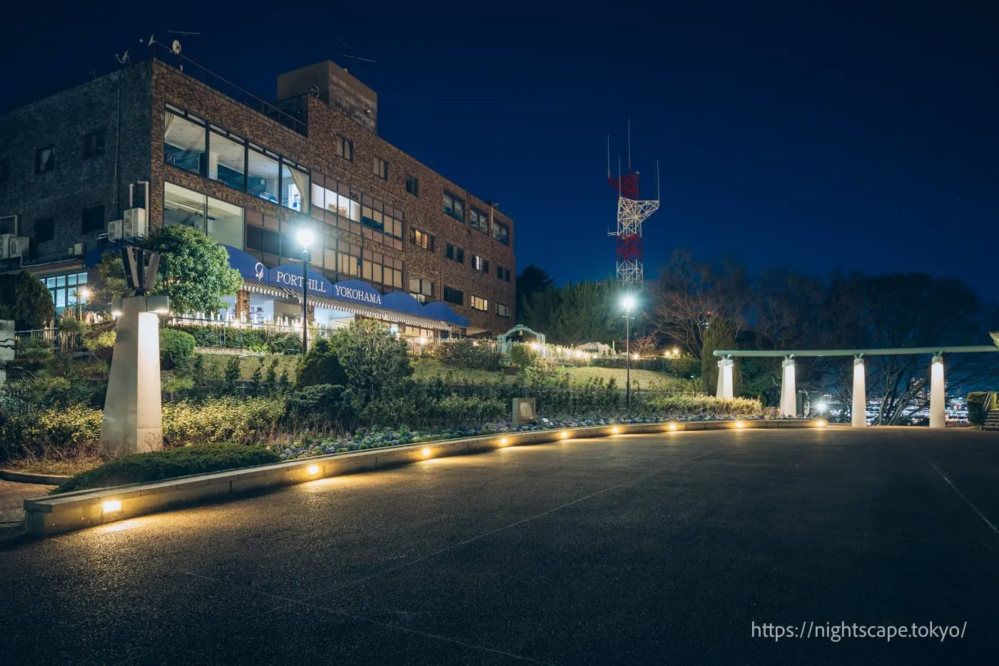 港見丘公園周邊餐廳（山手玫瑰露台）