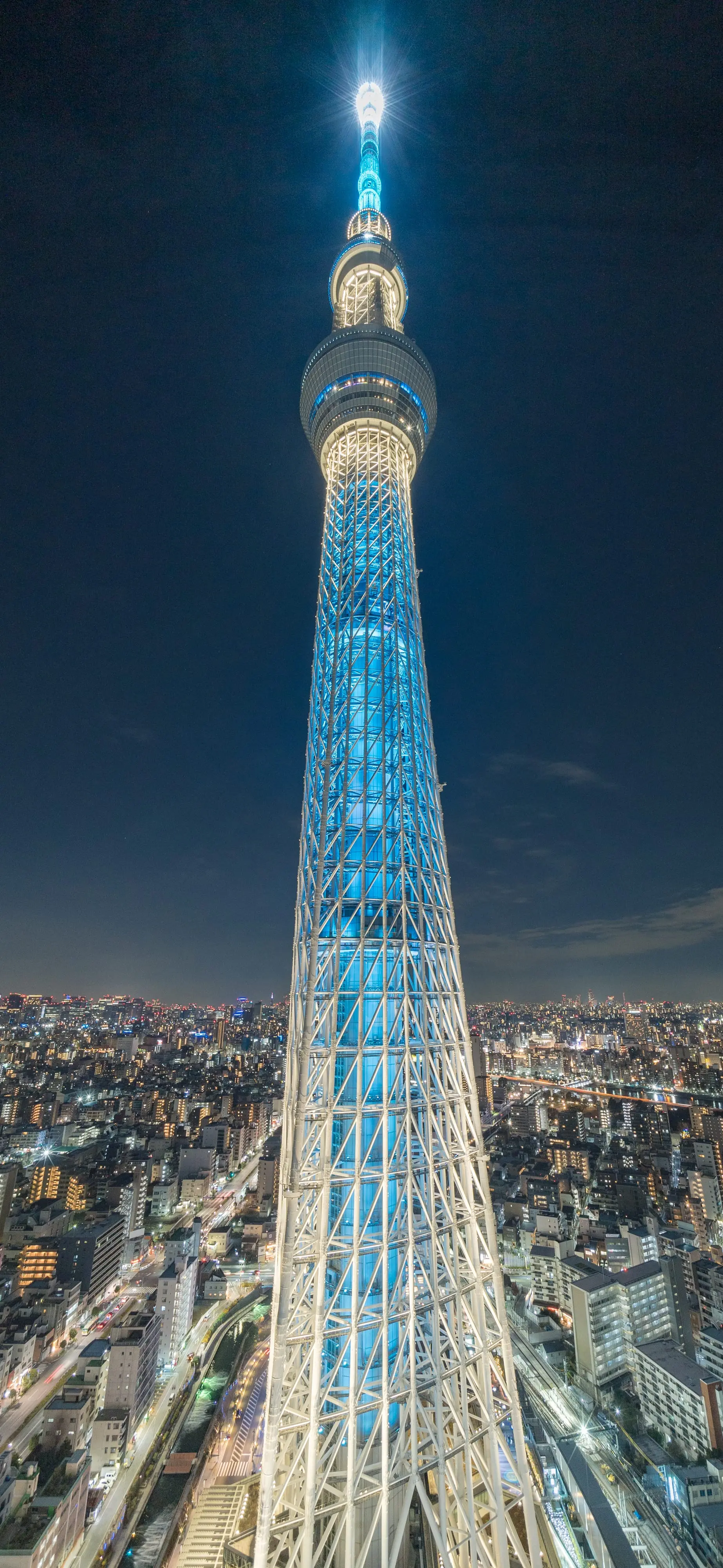 仰望東京晴空塔