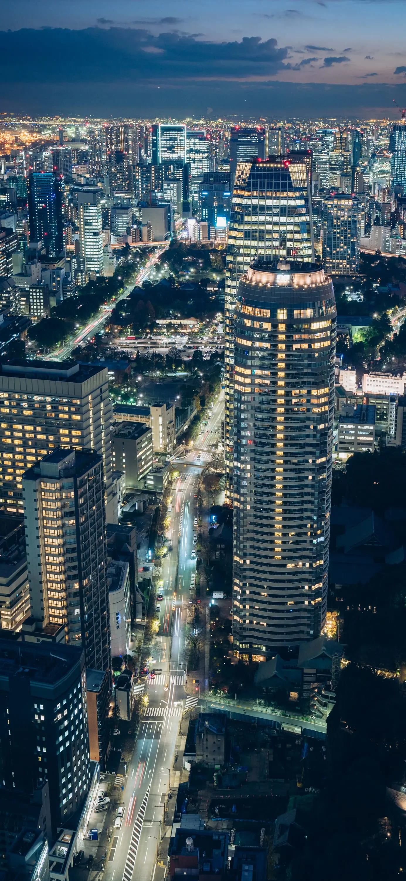 虎之門地區夜景