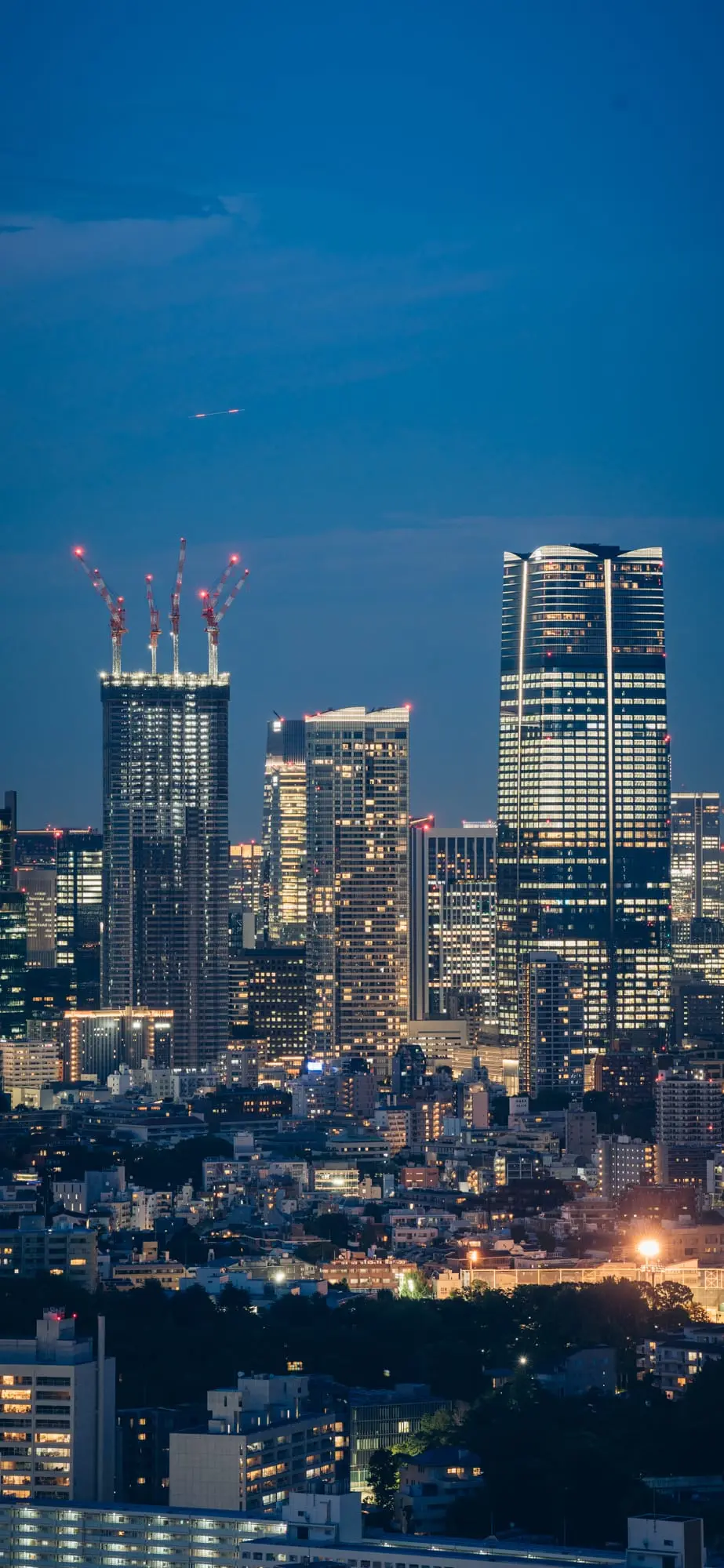 麻布台之丘與虎之門夜景