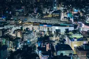 이케부쿠로역 방면의 야경