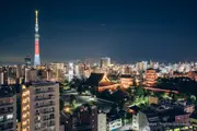 從THE KANZASHI TOKYO ASAKUSA眺望夜景