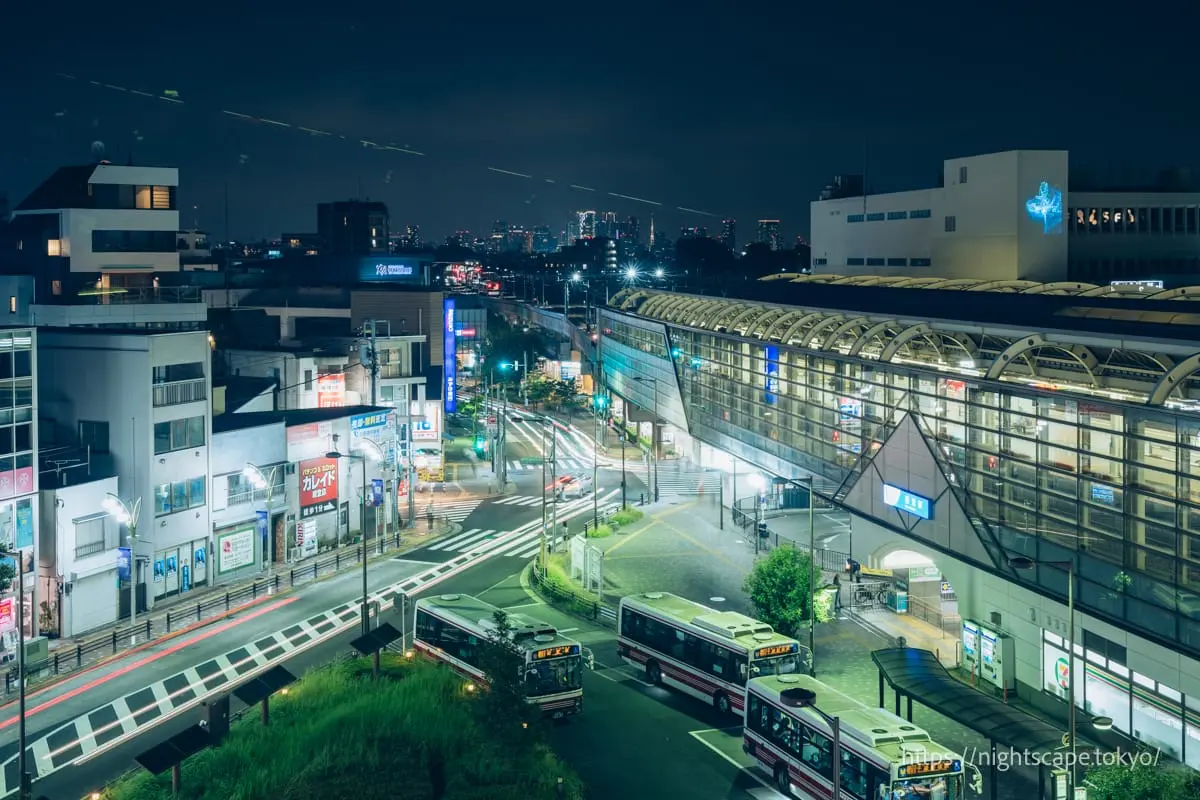 쿄도역 주변 야경②